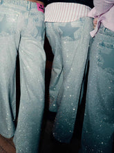 Y2K Star Print Rhinestone Pants