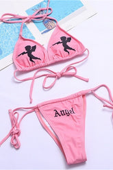 Quirky Angel Tie Side Swimwear