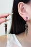 Elegant Zircon Red Cos Earings
