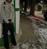 Gothic Peacein War Oversized Hoodie