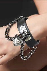 Punk Gothic Shackle Chain Cuff