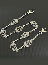 Street Retro Black Cross Pendant Waist Chain