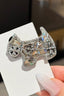 Punk Rhinestone Metal Dog Hair Accs