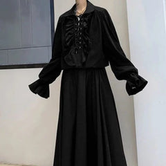 Victorian Frill Trim Blouse