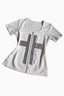 Y2K Rhinestone Rivet Metal Decor Fitted T-shirt