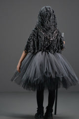Dark Reaper Tutu Kid Halloween Costume