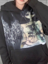 Y2K Grunge Emo Aesthetic Hoodie