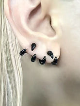Punk Gothic Dragon Claw Earrings