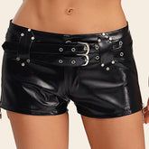 Latex Adjustable Belt Short