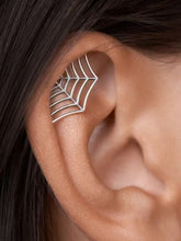 Gothic Hollow Spider Web Earrings
