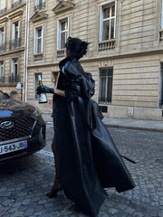 Chic Longline Trench Long Coat