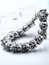 Tiny Skull Conjoined Chain Bracelet