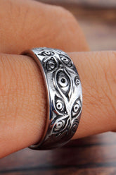 Gothic Punk Evil Eye Ring