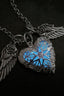 Romantic Luminous Wing Heart Necklace
