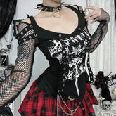 Gothic Long Sleeve Corset