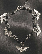 Dark Gothic Bat Bracelet