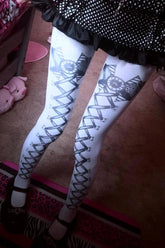 Gothic Cyberpunk Lolita Socks