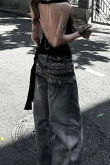 Y2K Casual Baggy Wide Leg Pants