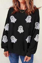 Halloween Glow-in-the-Dark Ghost Hoodie