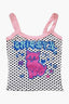 Y2K Millennium Polka Dot Cat Print Camis
