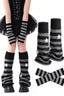 Star Stripe Leg Warmer Set Socks