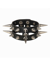 Punk Pu Star Rivet Bracelet