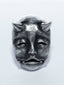 Dark Asymmetrical Demon Baby Earrings