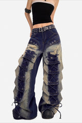 Punk Street Cargo Straight-Leg Pants