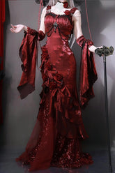 Halloween Victorian Witch Dress