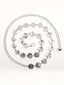 Vintage Iris Flower Waist Chain