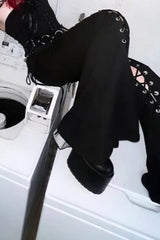 Punk Grunge Denim Cargo Streetwear Pant