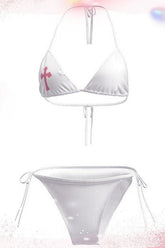 Sexy Gothic Cross Graphic Swimwear