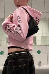 Punk Gothic Long Sleeve Hoodie