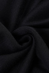 Dark Style Letter Print Rhinestone Hoodie