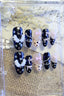 Old School Y2K Angel Note Polka Dot Press On Nails