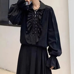 Victorian Frill Trim Blouse