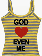Retro Y2K Stripe Street Girl Camis