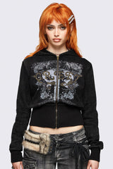 Street Style Color Block Hooded Hoodie