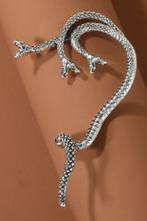 Gothic Dark Demon Metal Earrings