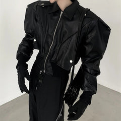 Oversized Shoulder Pad Jacket