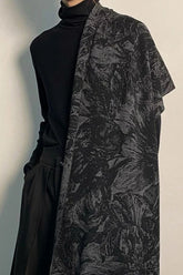 Dark Warm Long Cashmerette Scarf