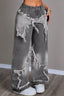 Distressed Star Patch Jeans
