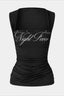 Y2K Letter Print Rivet Tank Top