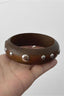 Retro Vintage Y2K Wooden Bracelet