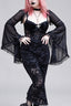 Lace Edge Bell Sleeve Cardigans