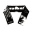 Y2K Gothic Jacquard Print Knit Scarf