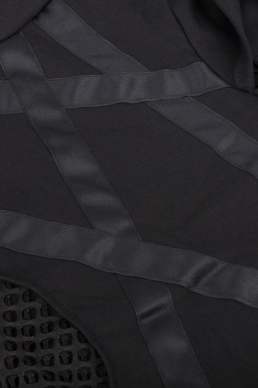 Slim Fit Star Mesh Hoodie Secondary image