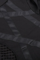 Slim Fit Star Mesh Hoodie