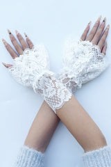 Versatile Hollow Floral Lace Sleeve Covers