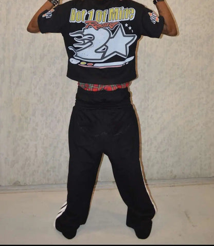 Gothic Cartoon Graphic Cotton T-shirt